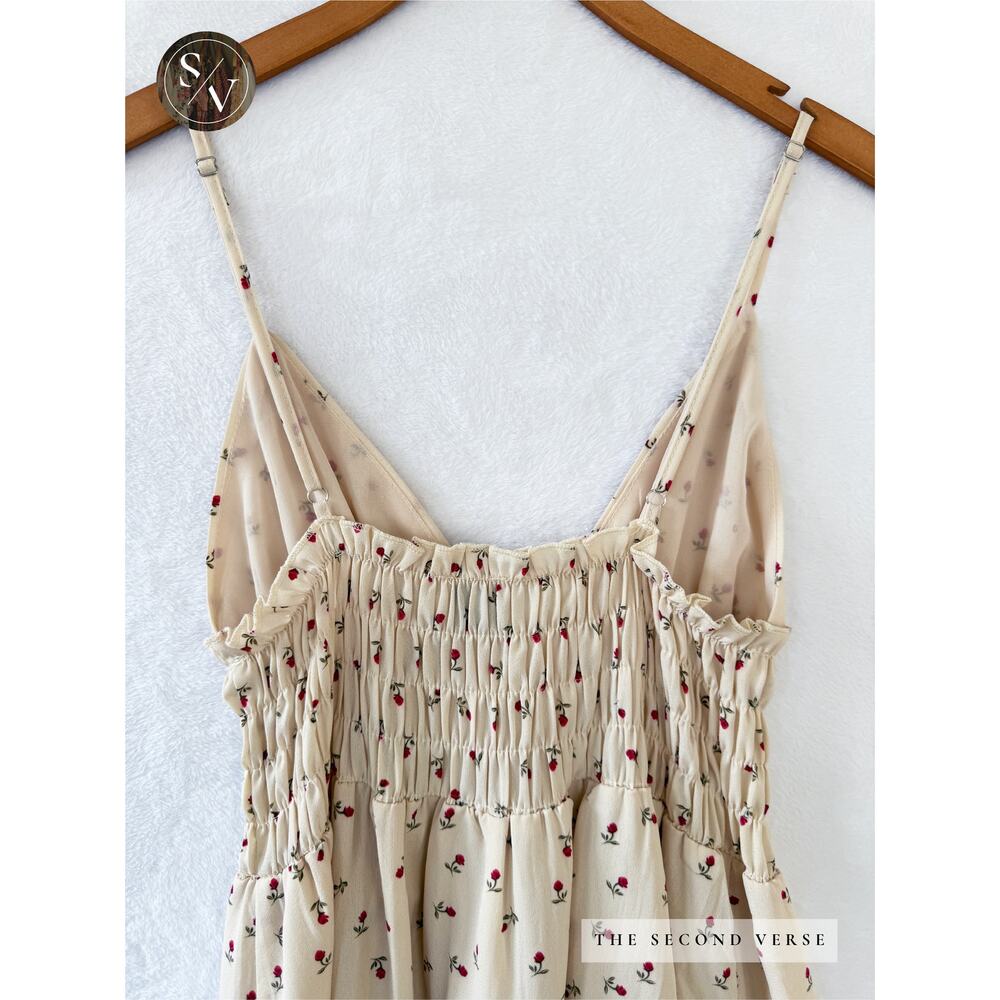 Princess Polly Roza Mini Dress Spaghetti Strap Short Floral Dress Size 6 - Picture 6 of 10